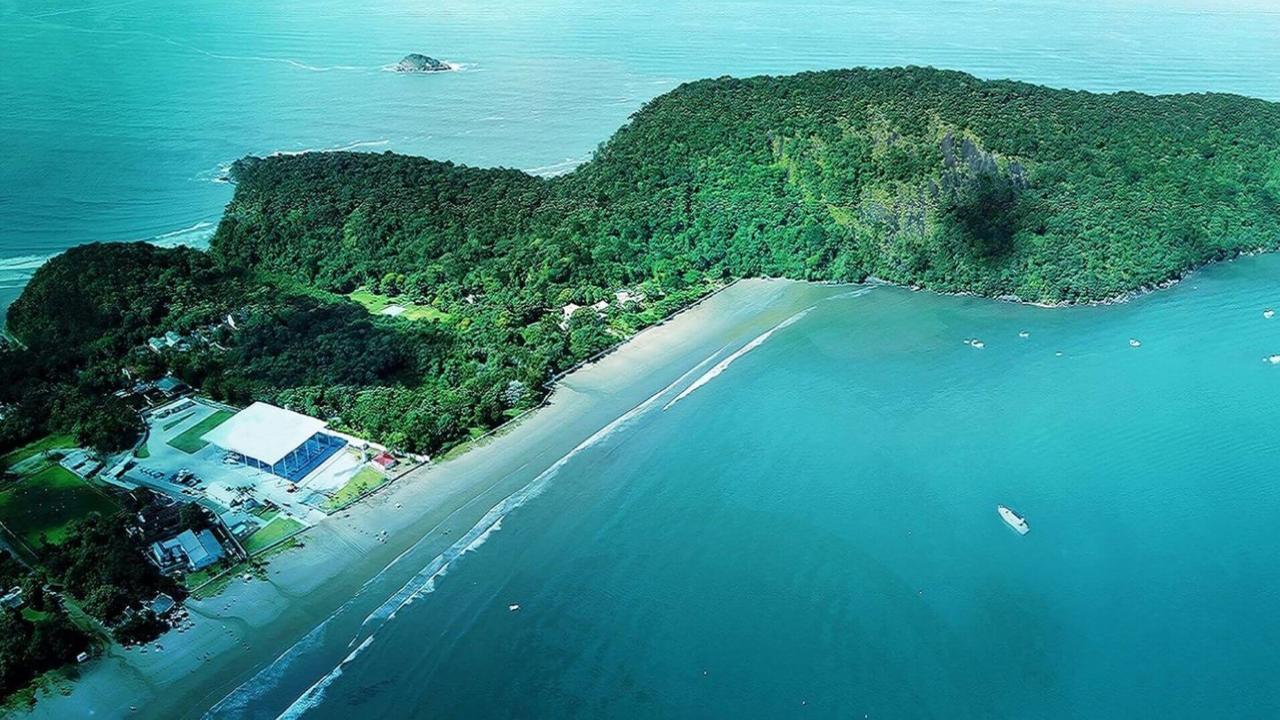 Pousada Vistazul - Piscina Climatizada - Pe Na Areia Bertioga Dış mekan fotoğraf
