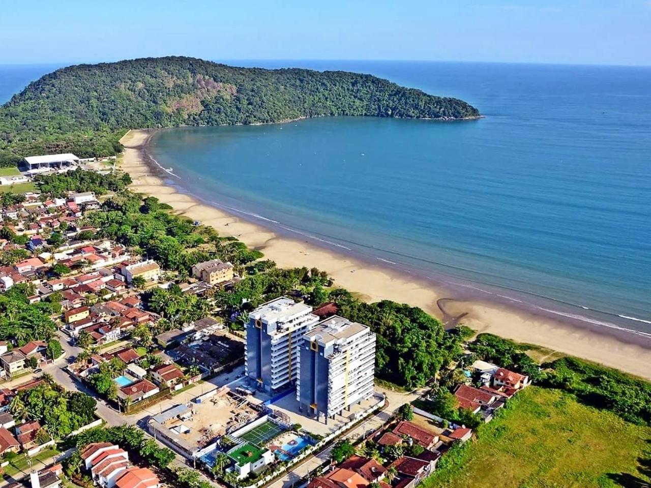 Pousada Vistazul - Piscina Climatizada - Pe Na Areia Bertioga Dış mekan fotoğraf