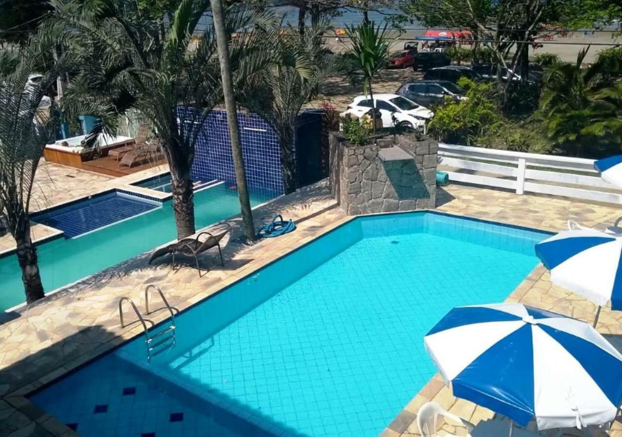 Pousada Vistazul - Piscina Climatizada - Pe Na Areia Bertioga Dış mekan fotoğraf