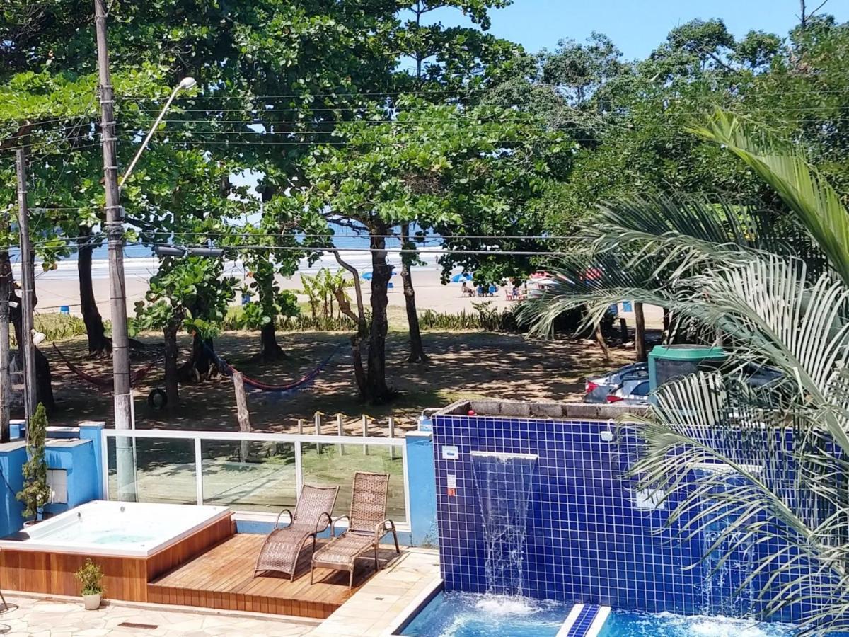 Pousada Vistazul - Piscina Climatizada - Pe Na Areia Bertioga Dış mekan fotoğraf