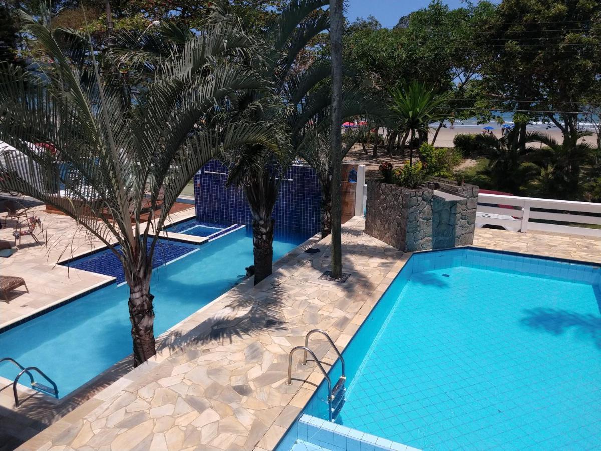 Pousada Vistazul - Piscina Climatizada - Pe Na Areia Bertioga Dış mekan fotoğraf
